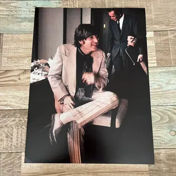 1966 비틀즈 무도관 백야드 내한 포스터 사진 존 레논