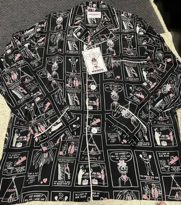 WEIRDO PRETTY COMIC PAJAMA SHIRTS