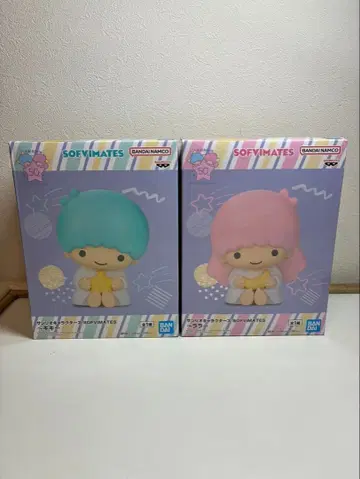 [ 미개봉 ] 산리오 캐릭터즈 SOFVIMATES 키키 라라 2개 세트