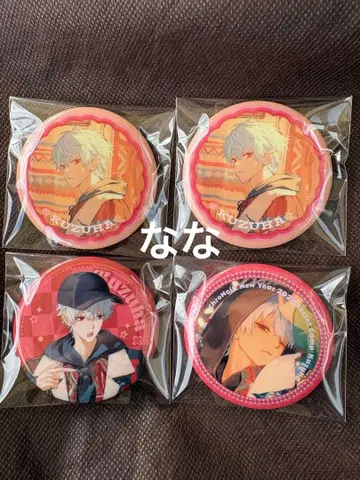 니지산지 ChroNoiR 랜덤 캔뱃지 쿠츠하 4개