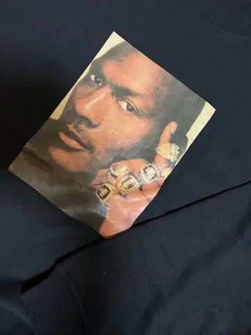 LUXE-T 마이클 조던 맨투맨 2XL 블랙