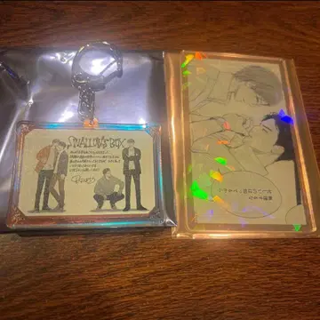 최저가 사토츠바메 반짝반짝 아크릴 카드 홀로그램 POP 키링