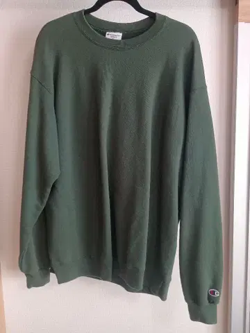 Champion 올리브 그린 트레이닝복 XL