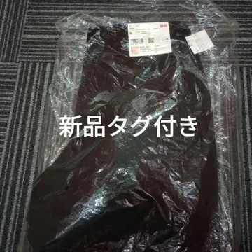 [ 택 포함 새상품 ] 히트텍 웜 이지 팬츠 블랙 XL 기장 짧음