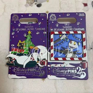 나이트메어 비포 크리스마스 핀 배지