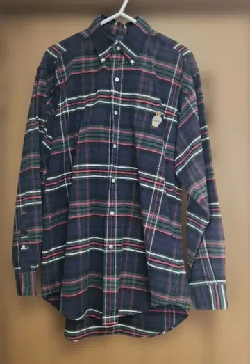 랄프 로렌 곰 체크 S 사이즈