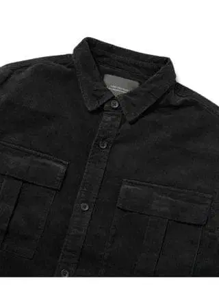 nano universe 나노 유니버스 긴팔 셔츠 셔츠 자켓 블랙