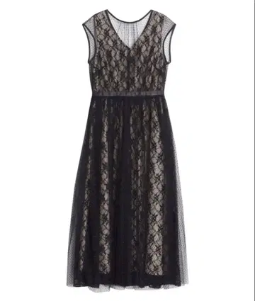 LAGUNAMOON 튤 레이어드 레이스 원피스