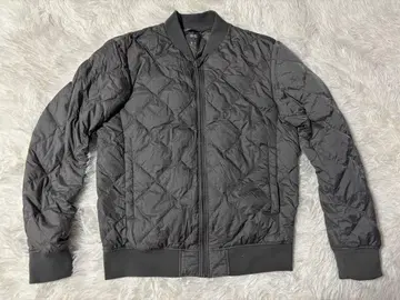 UNIQLO 울트라 라이트 다운 블루종 퀼팅 자켓 M 그레이
