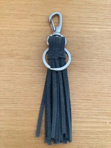 hobo TASSEL KEY RING with COW SUEDE