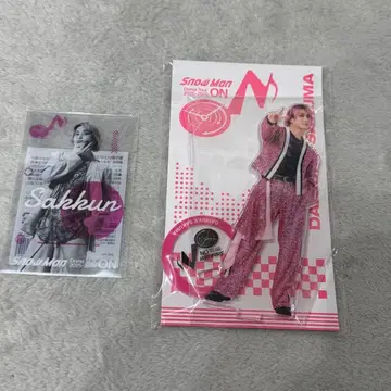 Snow Man on 음고지신 클리어 스티커 아크릴 스탠드 아크스타