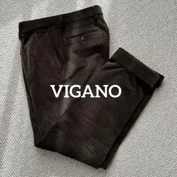 VIGANO 다크 브라운 코듀로이 팬츠