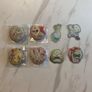 포켓몬 크리스마스 어드벤트 캘린더 캔뱃지 씰 [컴플리트]