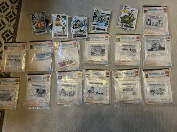 제일복권 드래곤볼 40th 아클렉트, MOKUJI&로고 스탠드 묶음 판매