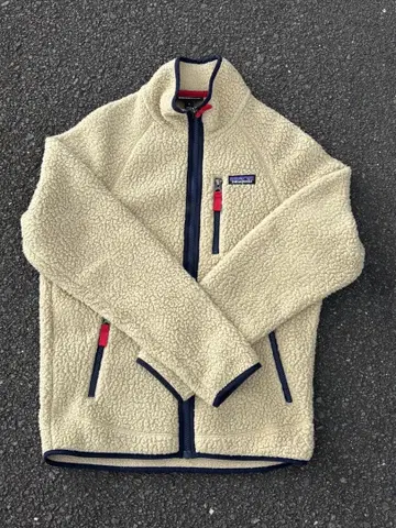 patagonia 플리스 자켓 베이지