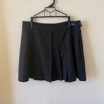 UNIF 하프 플리츠 미니 SK