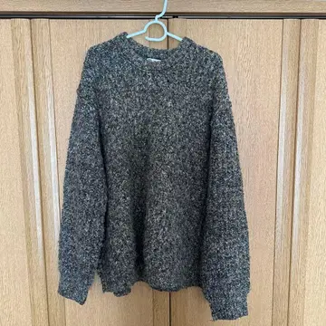 ZARA 니트 스웨터 XL 그레이 계열