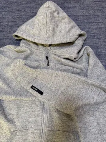 NEW ERA 그레이 풀 집업 후드티