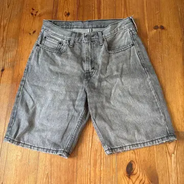Levi 469 데님 숏팬츠 W28 그레이