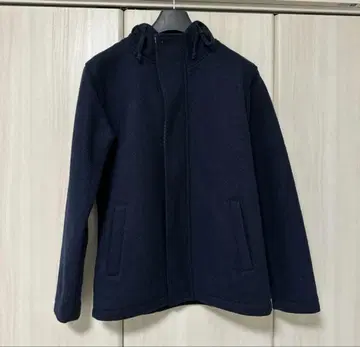 URBAN RESEARCH 네이비 색상 후드 부착 집업 자켓