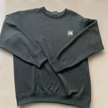 THE NORTH FACE 블랙 맨투맨 S