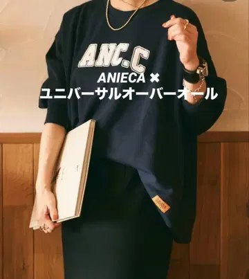아니카 ANIECA 유니버셜 오버롤 콜라보 트레이닝복