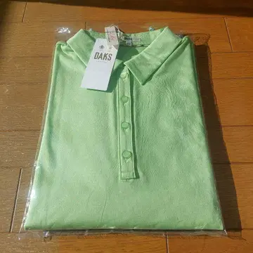 DAKS 셔츠 42 옐로우 그린