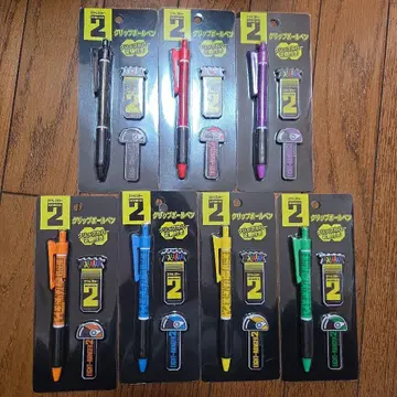 [칸쟈니에이토] 에이트레인저 클립 볼펜 7색 세트
