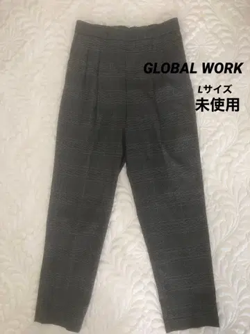 GLOBAL WORK 캐주얼 팬츠 L 사이즈 미사용