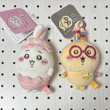 치이카와 마스코트 부활절 치이카와 빛나는!! 고리를 단 우사기 우사기