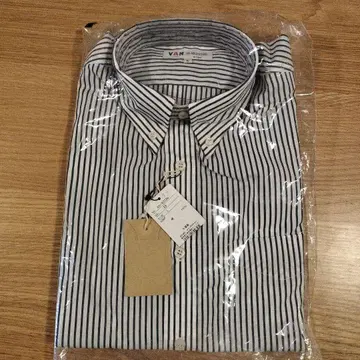 VAN 버튼 다운 셔츠 L 사이즈 스트라이프