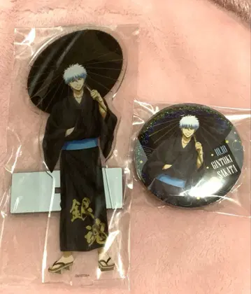 은혼 아크릴 스탠드 캔뱃지 사카타 긴토키