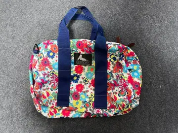 레어 구 로고 GREGORY 꽃무늬 보스턴 백 크레이지 플라워