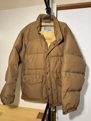 브라운 다운 자켓