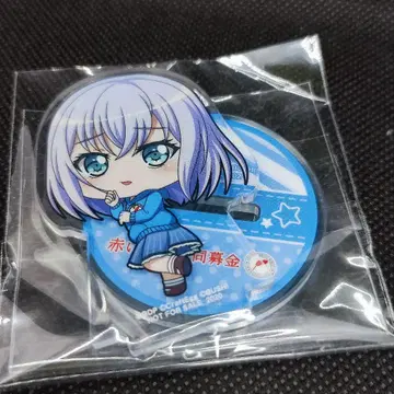 뱅드림 빨간 깃털 아크릴 스탠드 쿠라타 마시로