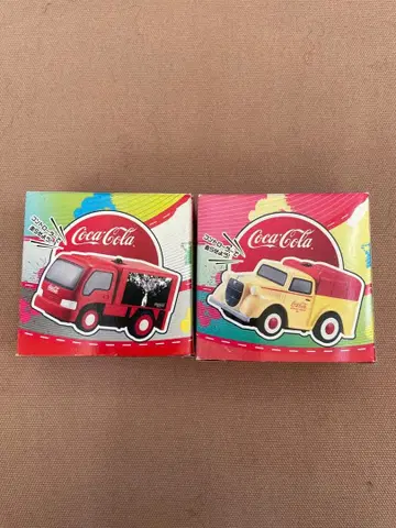 코카콜라 경품 미니카 세트 2007년과 1930년대 딜리버리 트럭