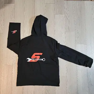 Snap-on 스냅온 블랙 자켓 후드 부착