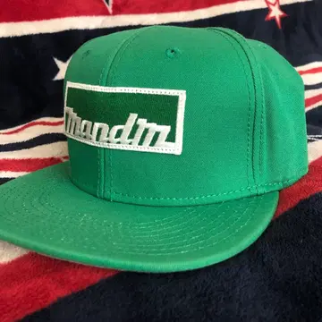 mandm 그린 스냅백 캡