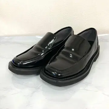 MARW UNITED ARROWS 우천 겸용 로퍼 에나멜 블랙