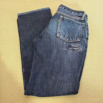 45rpm 데미지 가공 데님