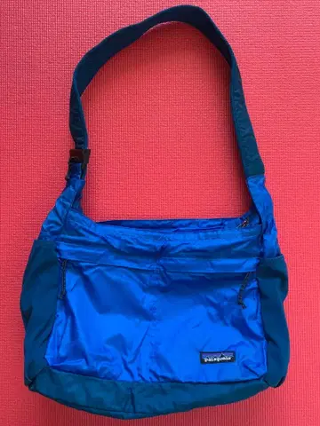 patagonia 파랑 숄더백