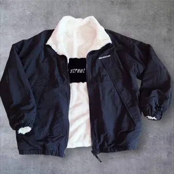 비전 스트릿 웨어 블랙 자켓