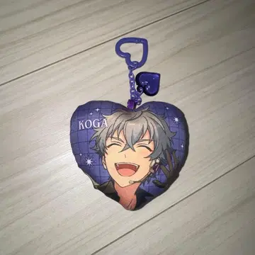 앙스타 하트 쿠션 키링 오오가미 코가