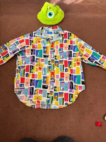 알로하 셔츠 버킷 햇 몬스터즈 잉크 디즈니 한정판