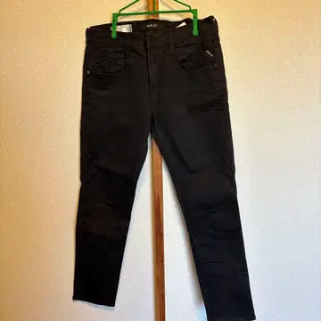 REPLAY 블랙 데님 팬츠 사이즈 31
