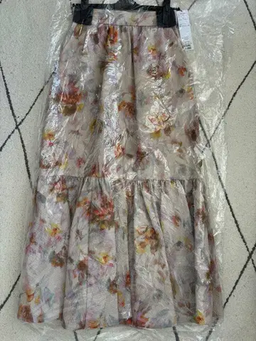 [ 새상품 ] COCODEAL 아트 프린트 스커트