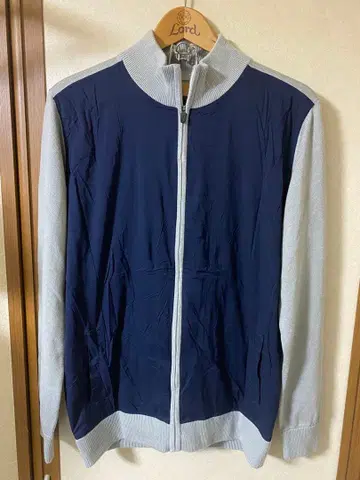 풋조이 아우터 네이비/그레이 사이즈 L