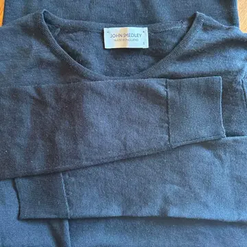 JOHN SMEDLEY 니트 스웨터 S 블랙