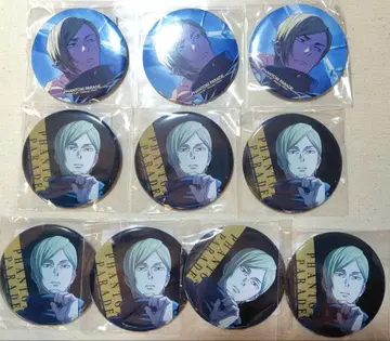 주술회전 팬파레 복권 E상 캔뱃지 나나미 켄토 10점