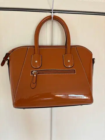 브라운 합성 피혁 핸드백&숄더백